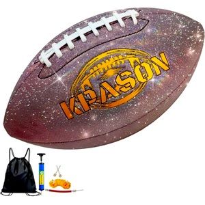KPASON glitter glow football 🏈✨